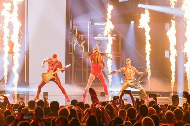 Deutschlands Lord Of The Lost. | Foto: Corinne Cumming/ EBU