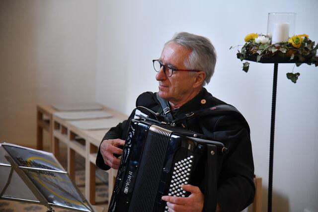 Toni Pichler am Akkordeon. | Foto: Ganglberger Erika