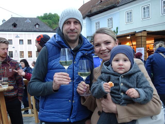 Ronny Esletzbichler mit Birgit und Leopold Gegenbauer | Foto: Simon Glösl