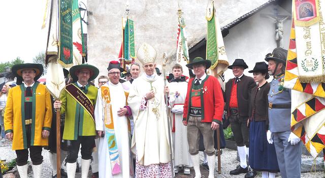 Nach der Einweihung der Krypta. | Foto: Kogler