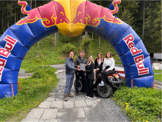 Die Übergabe im Glemmy Offroad Park