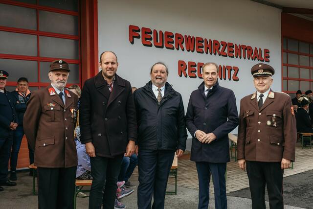 Engelbert Kenyeri, Vize-Bgm. Karacsonyi, LR Dr. Schneemann, WHR Mag. Bubik, OBR Kinelly 