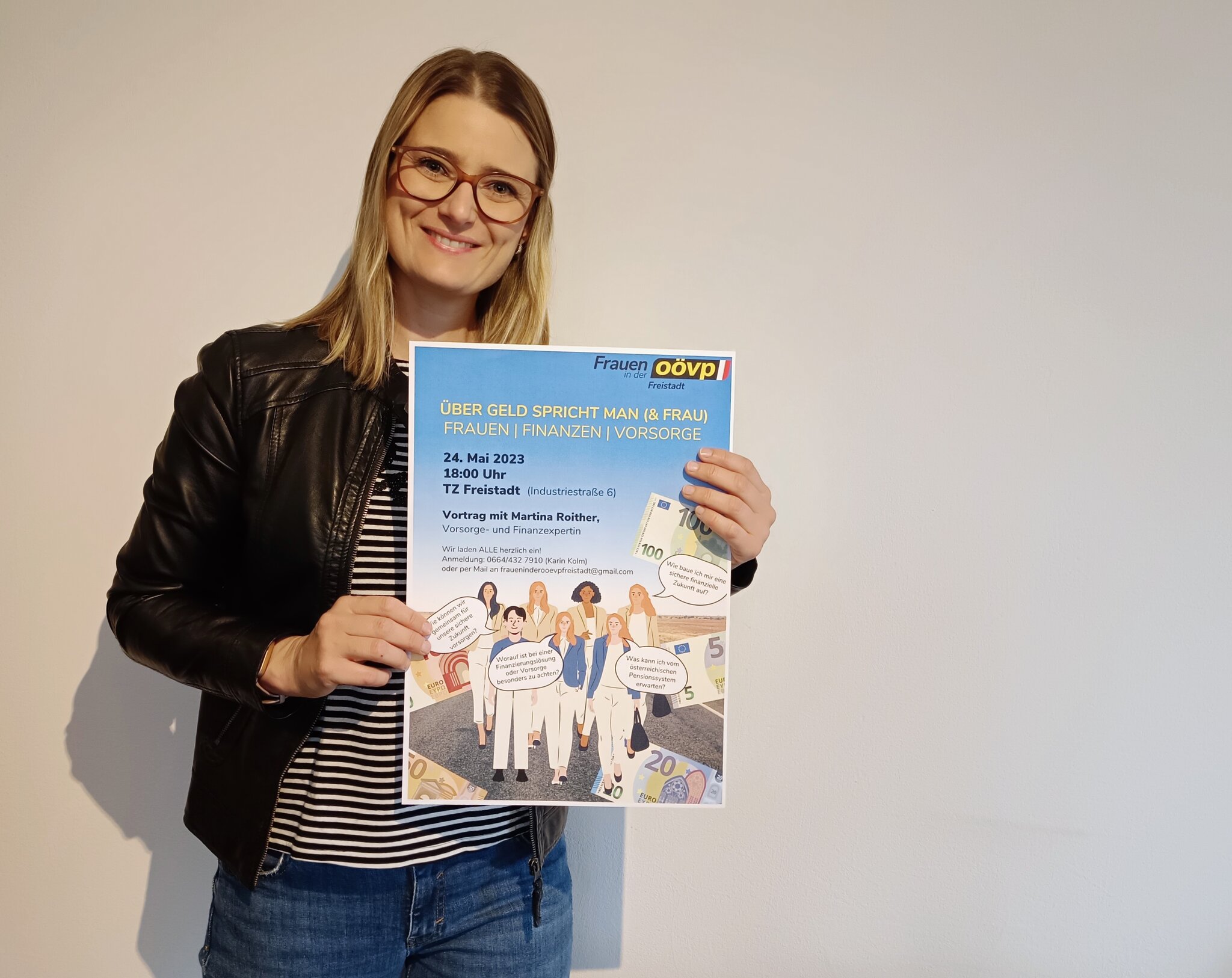 ÖVP-Frauen: Finanz- und Vorsorge-Expertin hält Vortrag in Freistadt ...
