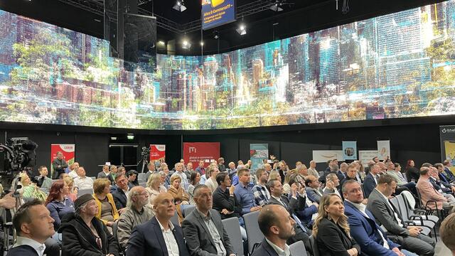 Das Haus der Digitalisierung war Schauplatz für den Tag des Handels. | Foto: Lukas Triebelnig