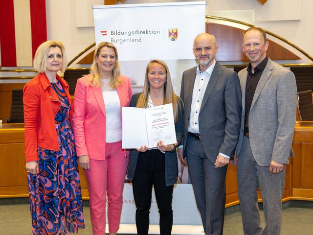 Jennifer Pöltl (Gymnasium Oberpullendorf) | Foto: Landesmedienservice