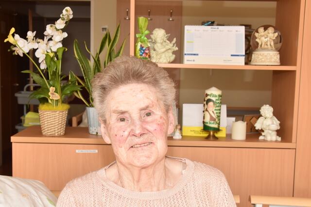 Im Pflegeheim St. Franziskus in Güssing beging Hilda Ifkovits ihren 85. Geburtstag. | Foto: Julius Potzmann