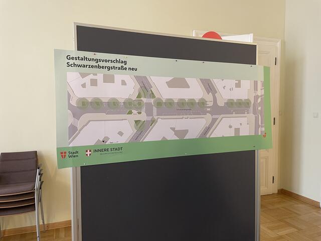 Die linke Seite der Schwarzenbergstraße wird sich erheblich verändern. Die Bäume sollen bis zu 25 Meter hoch werden. | Foto: Teischl/RMW