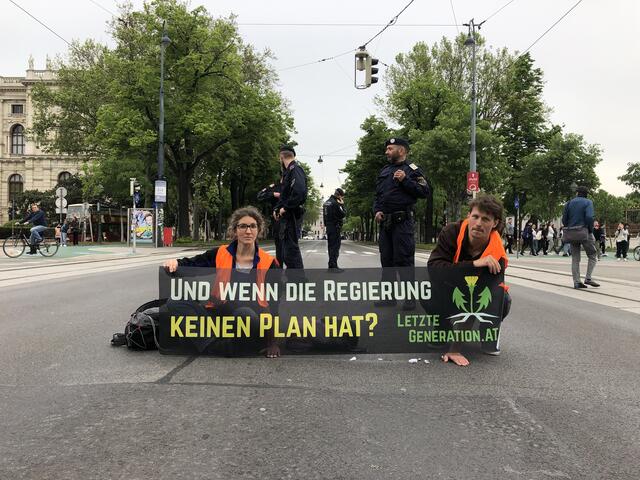 Foto: Letzte Generation Österreich