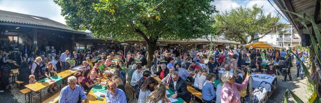 Das "Apfelfest" ist immer ein über die Gemeindegrenzen hinaus beliebtes Fest und ein  Höhepunkt in St. Georgen. | Foto: Privat