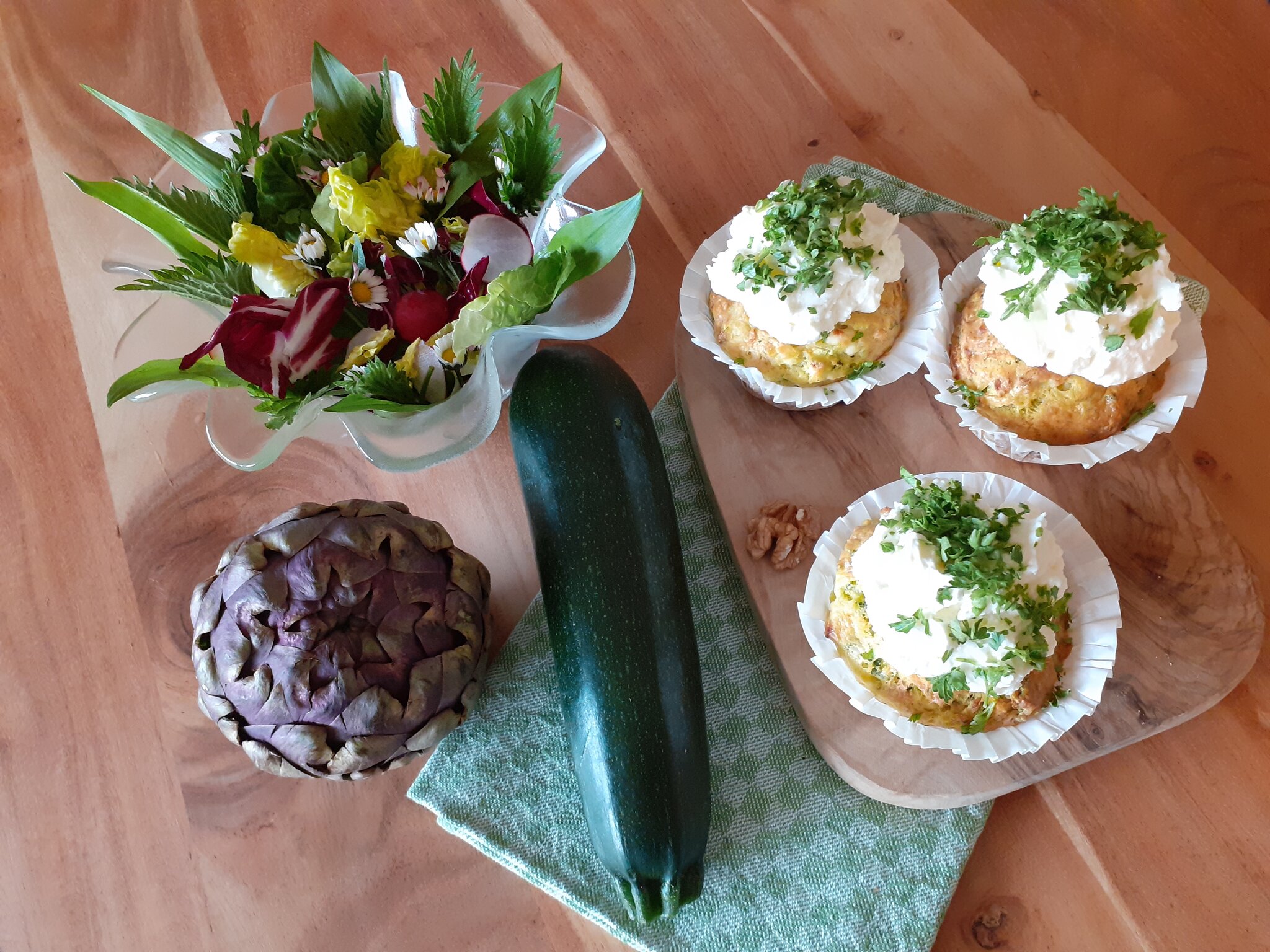 Rezepttipp: Raffinierte Zucchini-Muffins selbst zubereiten - Krems