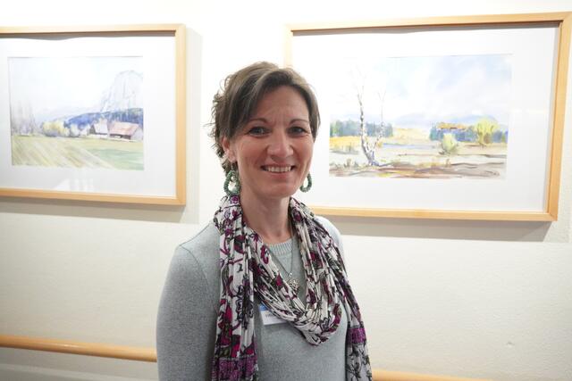 Die Leiterin des Hauses Sankt Martin in Eugendorf, Eveline Bayrhamer ist auch die Vizebürgermeisterin von Eugendorf. | Foto: Emanuel Hasenauer