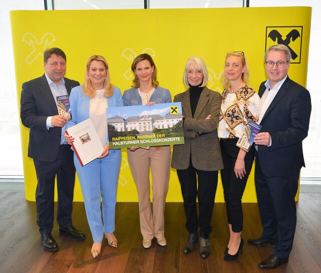 Rudolf Könighofer, LR Daniela Winkler, Philippa Königsegg-Aulendorf, Erika Pluhar, Gabriele Schindl und Bgm. Markus Ulram | Foto: RLB Burgenland