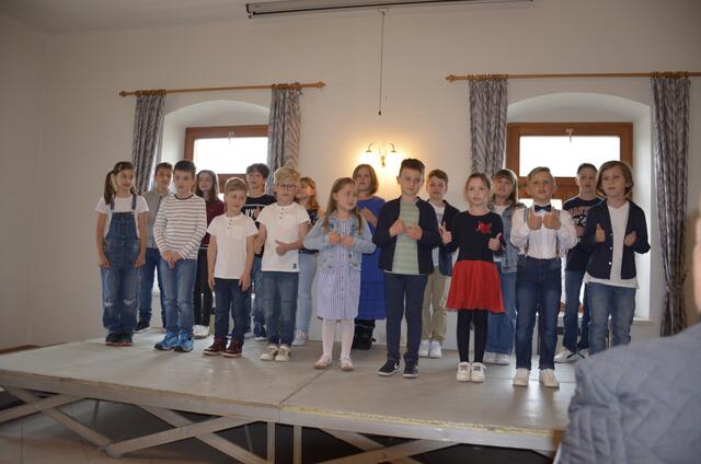 Die Kinder boten tolle Darbietungen. | Foto: Gemeinde Hannersdorf