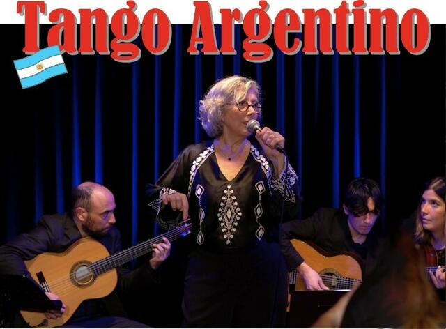 Angélica Rimoldi präsentiert mit ihren drei Gitarrist:innen Tangos, Valses und Milongas | Foto: zVg