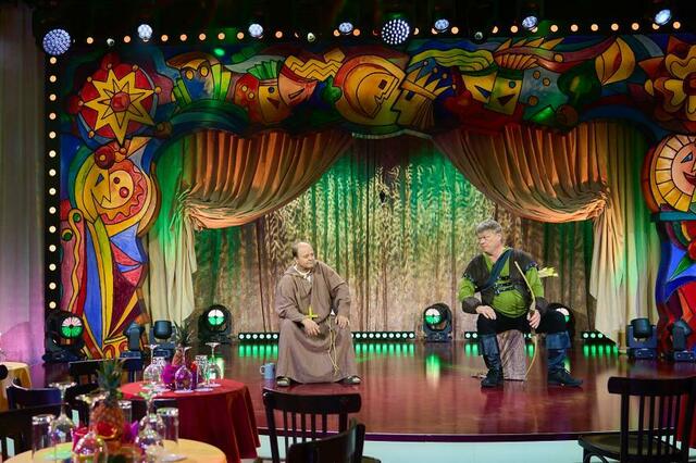 Bild Narrisch Guat Hatz Franz und Günther Gaber Bruder Tuck und Robin Hood