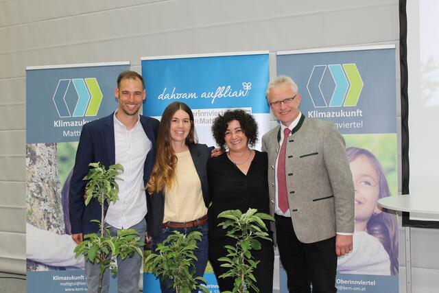Florian Reitsammer, Ulrike Kappacher, Simone Redemann (Leader Büro) und Ferdinand Tiefnig. | Foto: BRS/Latzelsberger