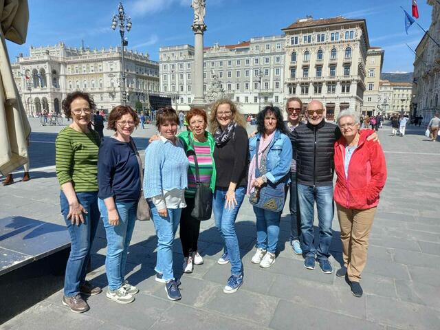 Ein Gruppenfoto aus Italien  | Foto: privat