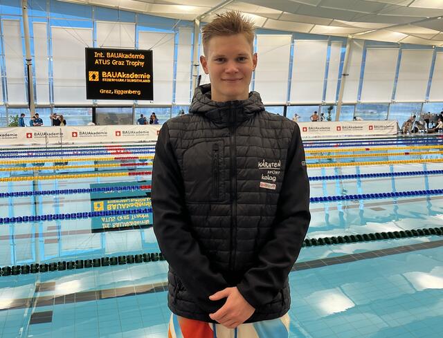 Schwimmass Mark Horvath bot starke Leistungen und holte EM-Limits.  | Foto: Privat