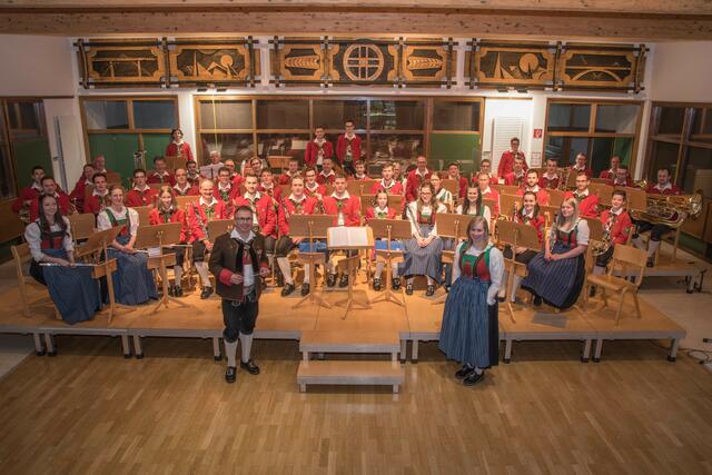 Die Lesachtaler Musiker haben ihr Können wieder unter Beweis gestellt.  | Foto: Emanuel Unterguggenberger