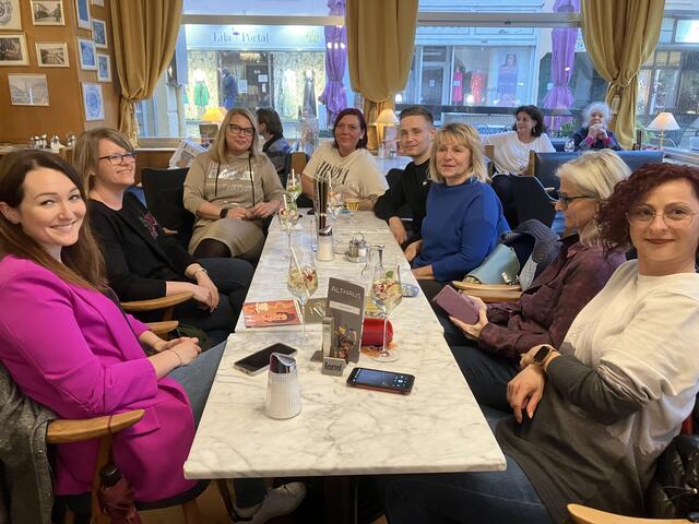 Sabine, Anches, Brigitte, Franz, Elisa, Silvia, Christina und Anita. | Foto: Stockmann