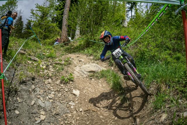 Lukas Raml wurde Zweiter bei den oö. Landesmeisterschaften in der Klasse U15. | Foto: Michael Steiner
