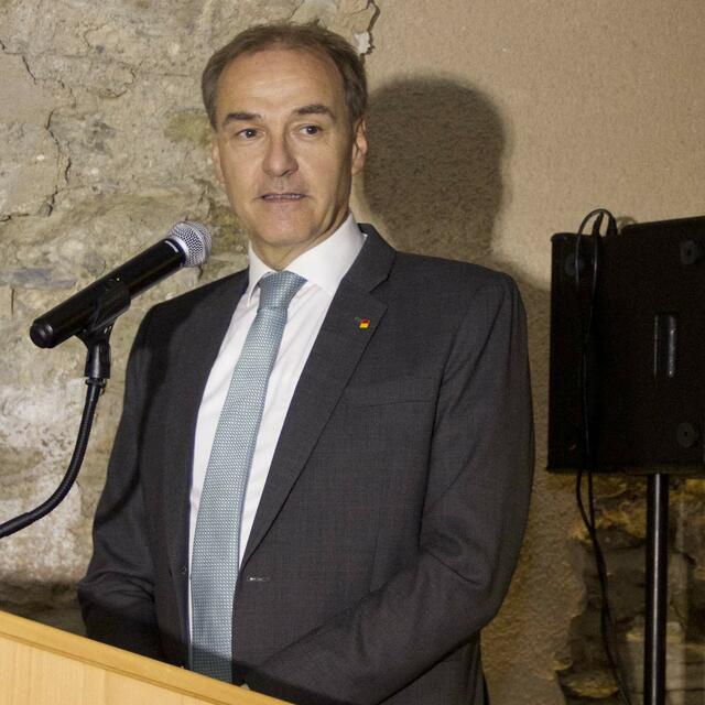 LR Leonhard Schneemann eröffnete den 23. KLANGfrühling Stadtschlaining
