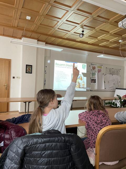 Die Kinder im Gemeindeamt in Eugendorf. | Foto: Marktgemeinde Eugendorf