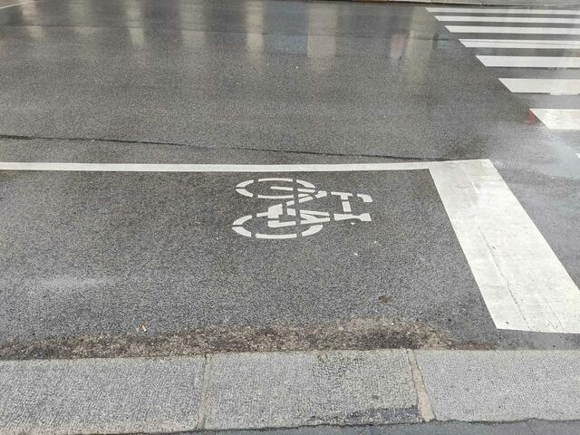 Für die Beschilderung wurden vorwiegend Örtlichkeiten ausgewählt, an denen vor und nach dem Abbiegen Radwege vorhanden sind, um Konflikte mit anderen Verkehrsteilnehmern zu vermeiden. | Foto: Patricia Kornfeld