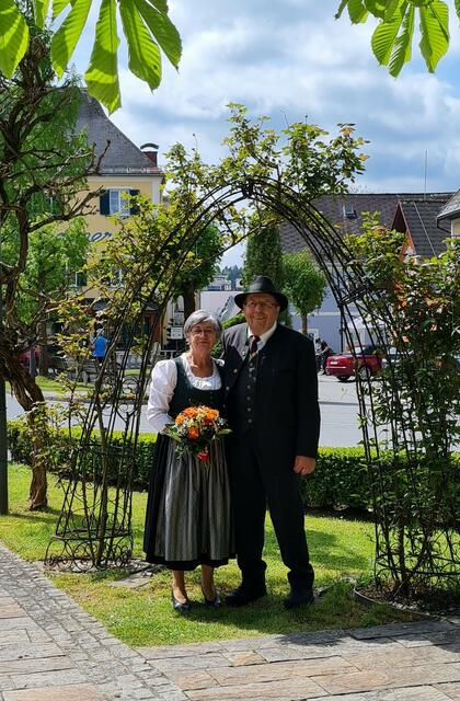 Marianne und Josef Hiden feierten in Mooskirchen ihre goldene Hochzeit. | Foto: Wutte