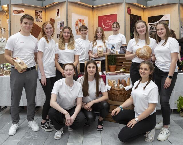 Das Sieger-Team des Junior Landeswettbewerbs: "Scherzl mit Herzl" von der Ferrarischule Innsbruck. | Foto: die Fotografen