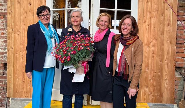 Waltraud Klanfar, Beatrix Vreca, Brigitte Leitgeb und Gabriele Mikl (v.l.) | Foto: PalaisMediaAnnaMikl