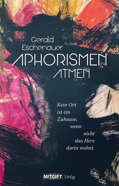 Aphorismen atmen | Cover | Foto: Mitgift Verlag