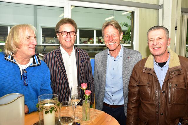 Kärntner Sportgrößen
 vlnr: Helmut König, Kurt Widmann, Walter Koch, 
Karl Schnabl 