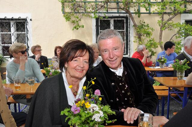 Gerne mit dabei: Heidi Rumpold und Gernot Rumpold