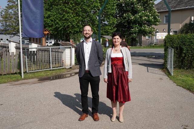 VzBgm. Maximilian Peter, Bgm. Maria Knauder