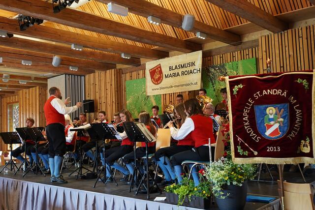 Gastkonzert der Stadtkapelle St. Andrä Leitung Thomas Wordl.