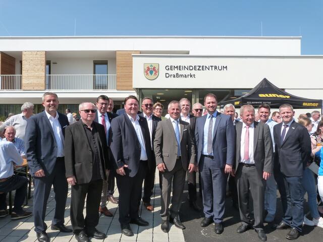 Das neue Gemeindezentrum in Draßmarkt wurde mit einer großen Eröffnungsfeier zelebriert!