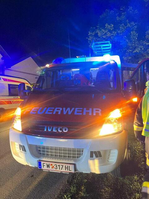 Ein Großaufgebot an Rettungskräften war im Einsatz. | Foto: FF Jetzelsdorf