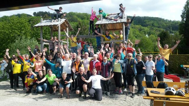 So viele fleißige Radlfans beim Radlsonntag in Stockerau. | Foto: MeinBezirk