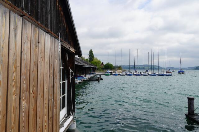Hier in Mattsee kann man Segeln, Surfen und Boote ausleihen. | Foto: Emanuel Hasenauer