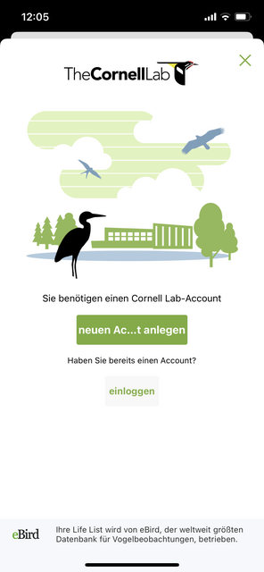 Mit unserem App-Tipp der Woche Merlin Bird ID können weltweit mehr als 5000 Vogelarten am Gesang identifiziert werden. | Foto: Screenshot