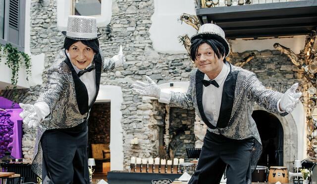 "Teatro Banal" wird die Besucher mit fantasievollen Stelzen- und Walking Acts begeistern. | Foto: Teatro Banal