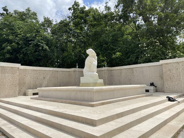 Der Schubertbrunnen ist ein denkmalgeschützt. | Foto: Miriam Al Kafur