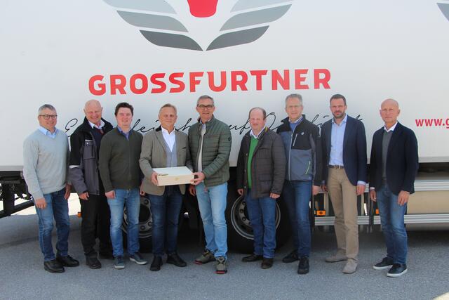 Auch der Schlachtbetrieb Großfurtner im Innviertel stand am Programm der Reise. | Foto: Veronika Mair