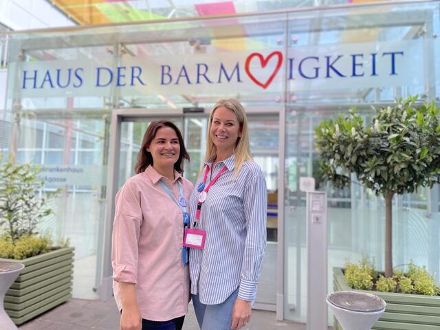 Fridolina-Leiterinnnen Katharina Fourtis (l.) und Nicole Hainz. | Foto: Michael J. Payer