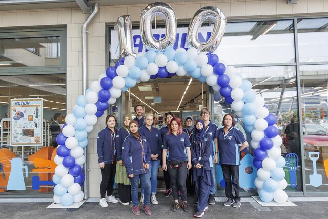 Dieses Team wird in Simmering künftig die Action-Kunden betreuen. | Foto: Roland Rudolph