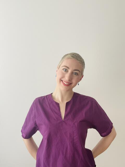 Julia Katlein in ihrerm Berufsgewand. | Foto: Katlein