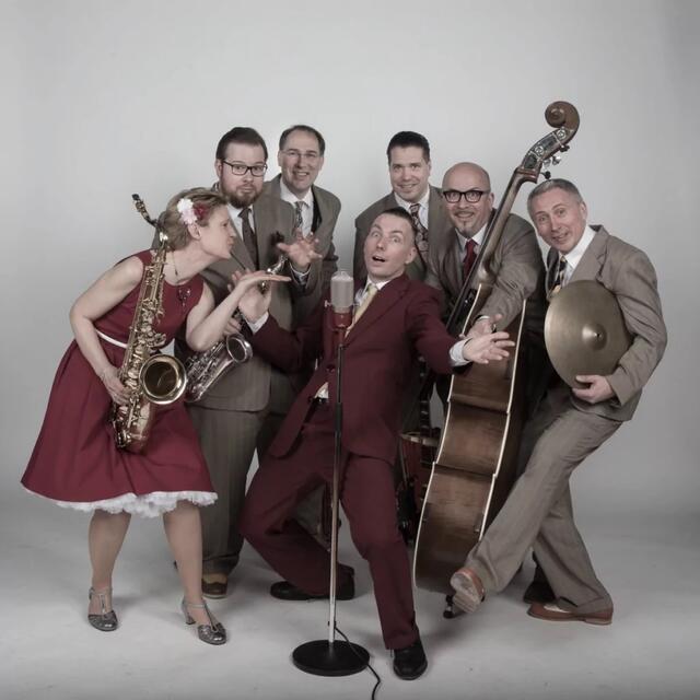 "The Juke Joint Royals" ist eine siebenköpfige Rhythm &amp; Blues Band, die sich der Musik der 40er und 50er verschrieben hat. | Foto: Erich Herbst