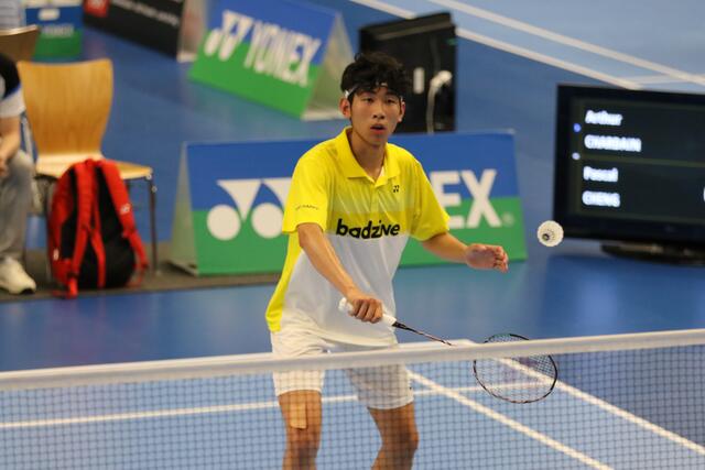 Pascal Cheng spielt gerne Badminton. | Foto: WAT Simmering und Kempter7