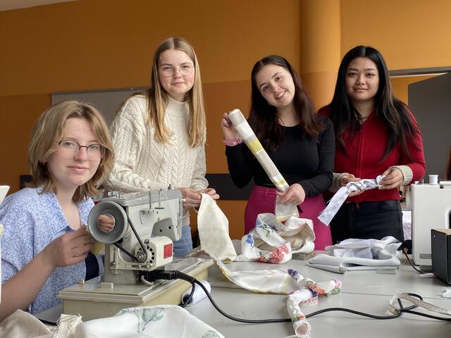 Teamarbeit wird großgeschrieben! | Foto: HBLW Wels